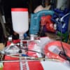 Máy bắn keo mái nhà